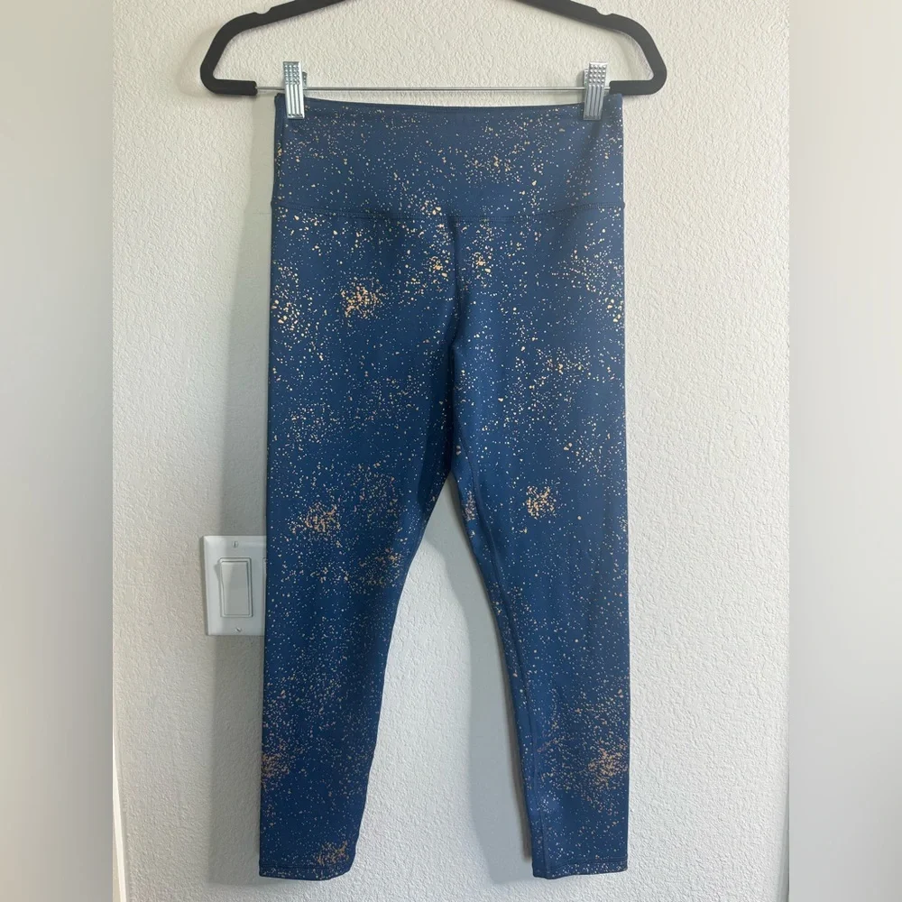 ZYIA Navy Stay Gold Light N Tight Legging size 2 - Picture 4 of 4